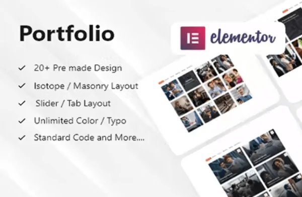 Portfolio Builder – Elementor Portfolio Addon
