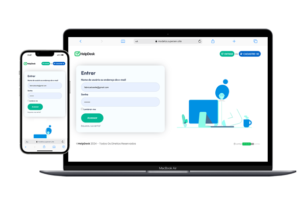 Sistema de Ticket em WordPress
