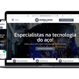 Site para Serralheria