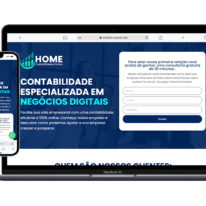 landingpage para contabilidade