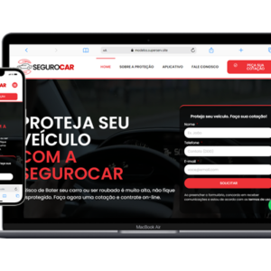 Site para seguradora