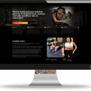 Landing Page para Personal Trainers - WordPress + Elementor, Totalmente Editável