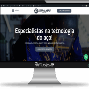 Site para serralheria Script completo de fácil administração