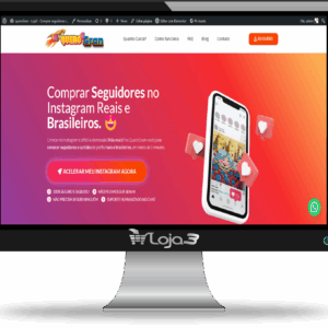 Site para Venda de Seguidores no Instagram 2024 Administrável