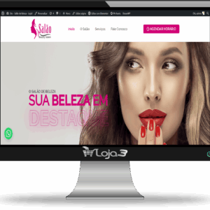 Site Para Salão de Beleza – Elementor+WordPress 2024
