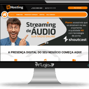 Site Host para Provedores de Hospedagem 100% responsivo com Painel 2024