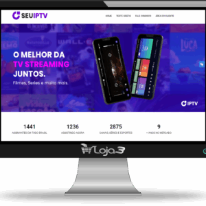 Site Pronto em PHP para IPTV 100% Responsivo 2024