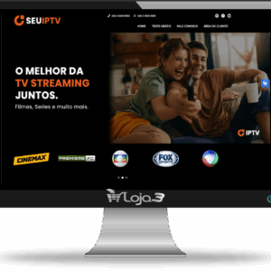 Site Pronto em PHP para IPTV 100% Responsivo 2024