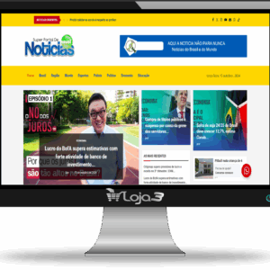 Jornal O Amarelinho Script Site para Notícias em WordPress