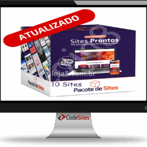Super pacote com 10 sites pronto em PHP 2024 com Painel Administrável