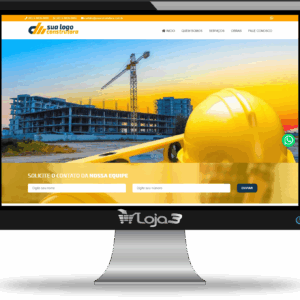 Script Site para Construtora responsivo em PHP com Painel Administrativo 2025