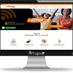 Script Site para Provedores de Internet 100% responsivo em PHP com Painel Administrativo 2025