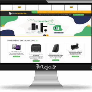 Script Site Pronto Segurança Eletrônica em PHP 2025