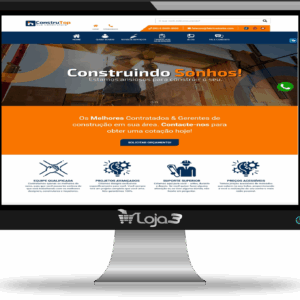Script Site Pronto para Construtora em PHP com Painel Administrador 2025