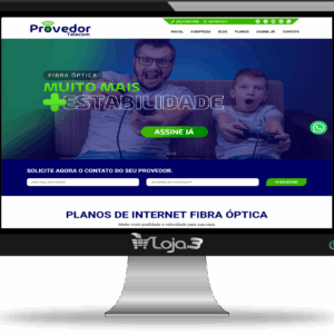 Site para Provedores de Internet 100% responsivo em PHP com Painel Administrativo 2025