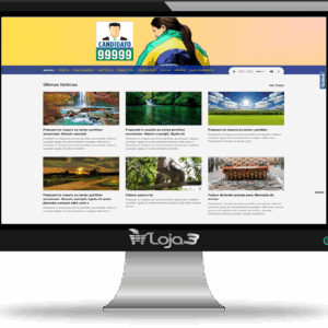 Site em PHP para Políticos com Painel Administrador 2025 - Modelo2